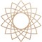 Ekena Millwork Eleanor Wood Fretwork Pierced Ceiling Medallion, Alder, 28"OD x 10 3/4"ID x 3/8"T CMWP28X28X0375EAAL - alternate 1